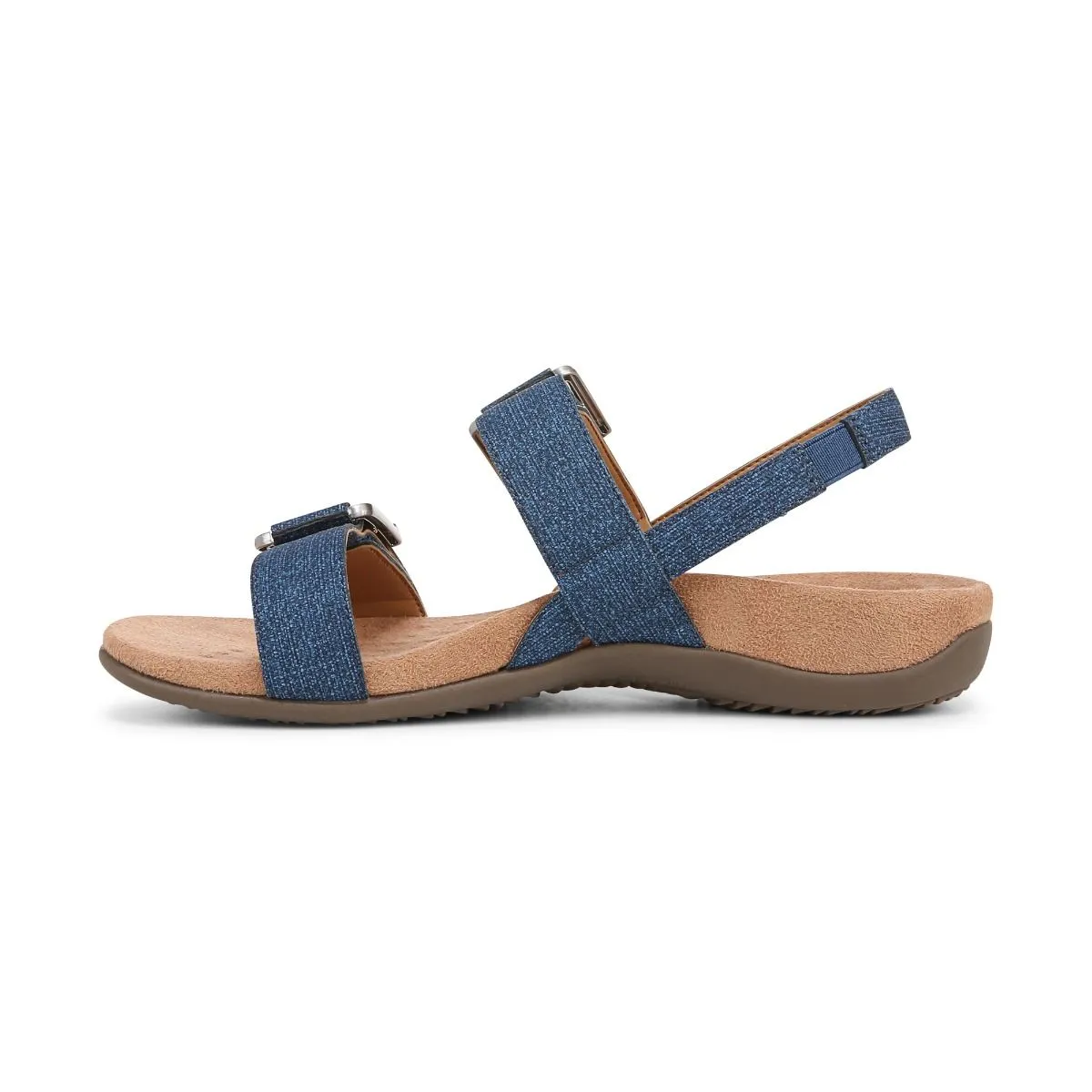 Vionic Women's Reese Slingback Sandal Denim Blue
